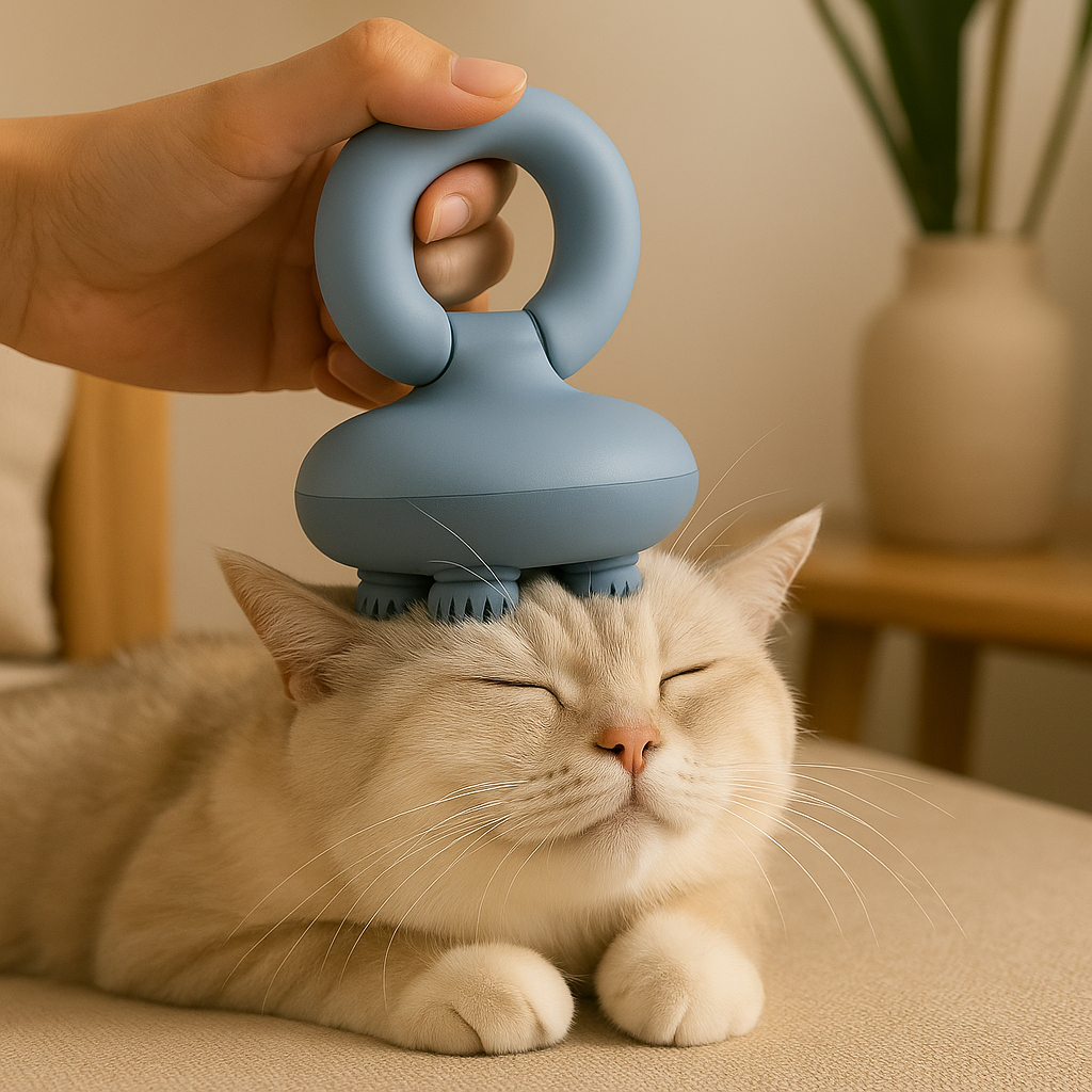 Kattenmassager Vibrerend Massage Apparaat Voor Ontspanning & Stressvermindering