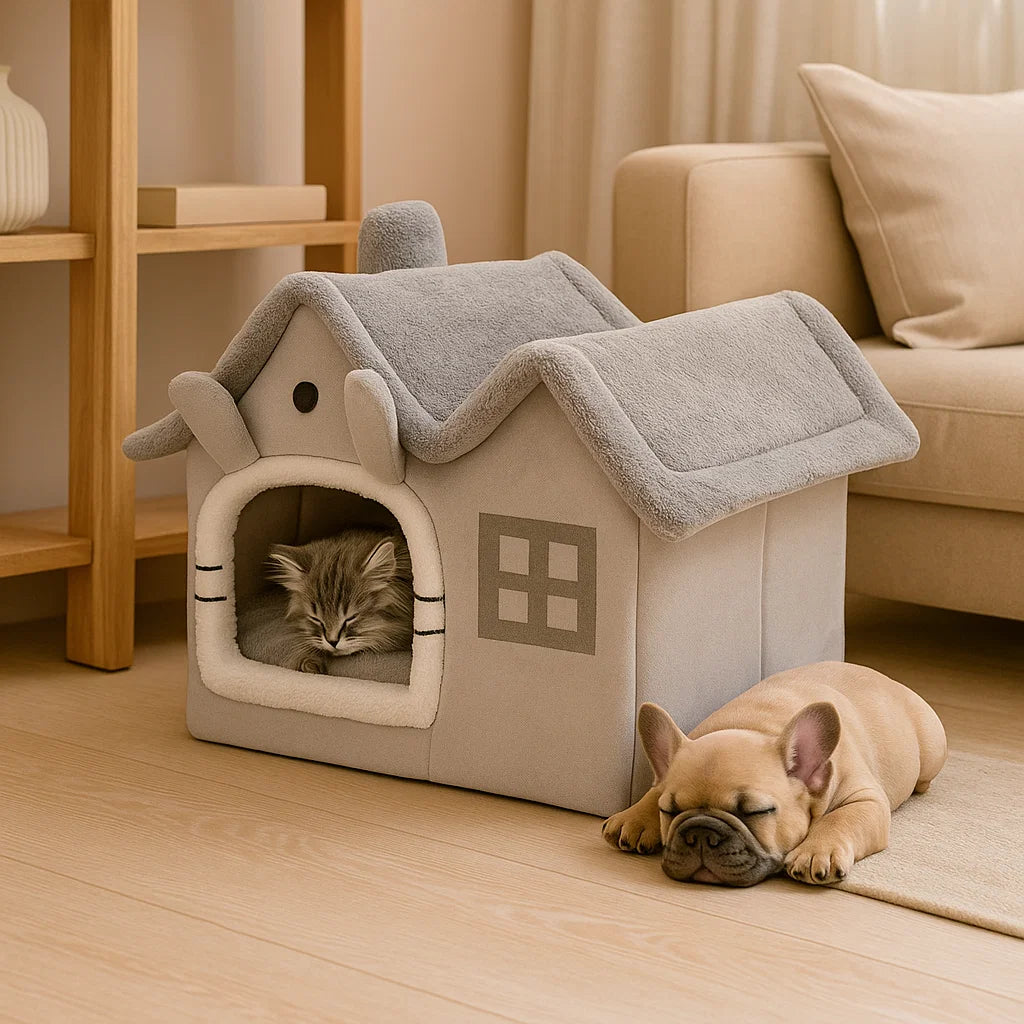 Katten Pluche Huis | Binnen