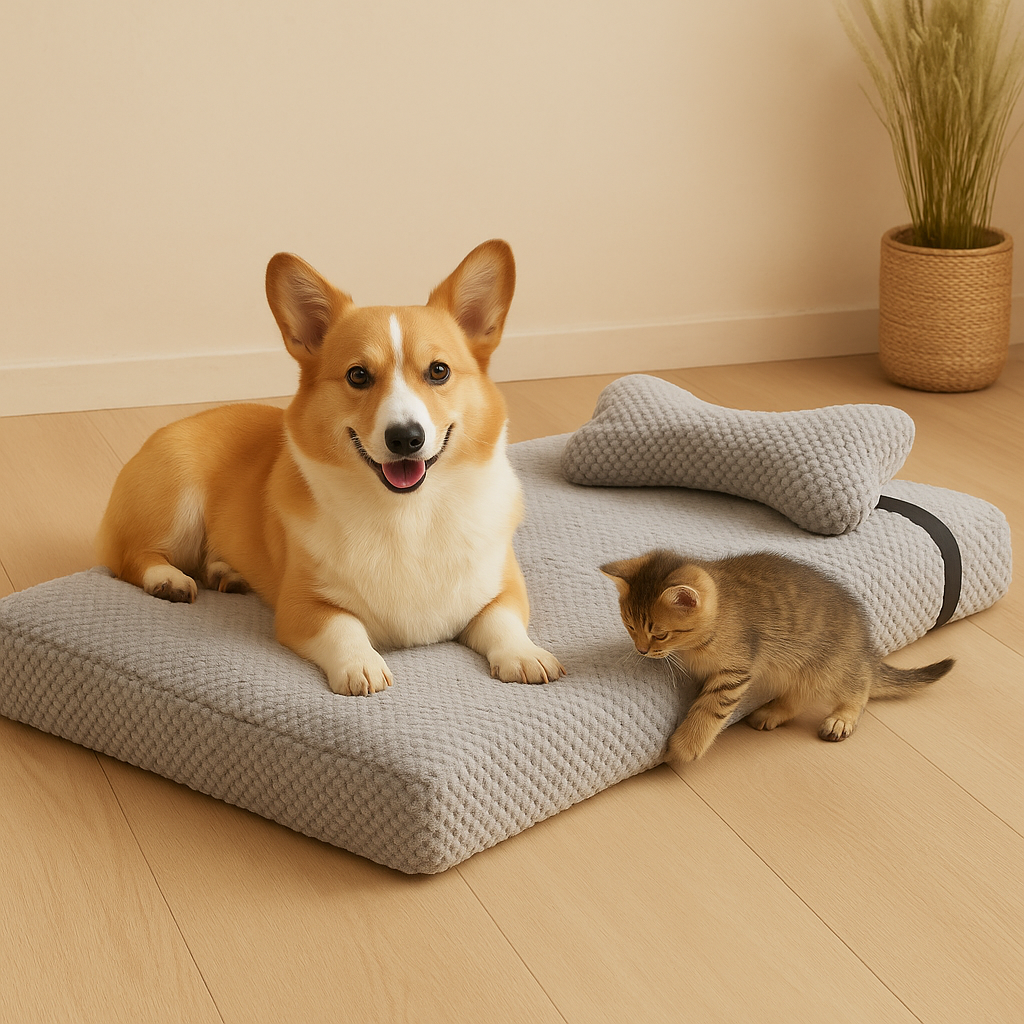 Honden Veerkrachtig Kussen | Anti-Slip Bed