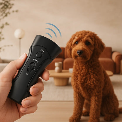Anti-blaftrainer Hond Veilig Ultrasoon Apparaat Voor Ongewenst Gedrag