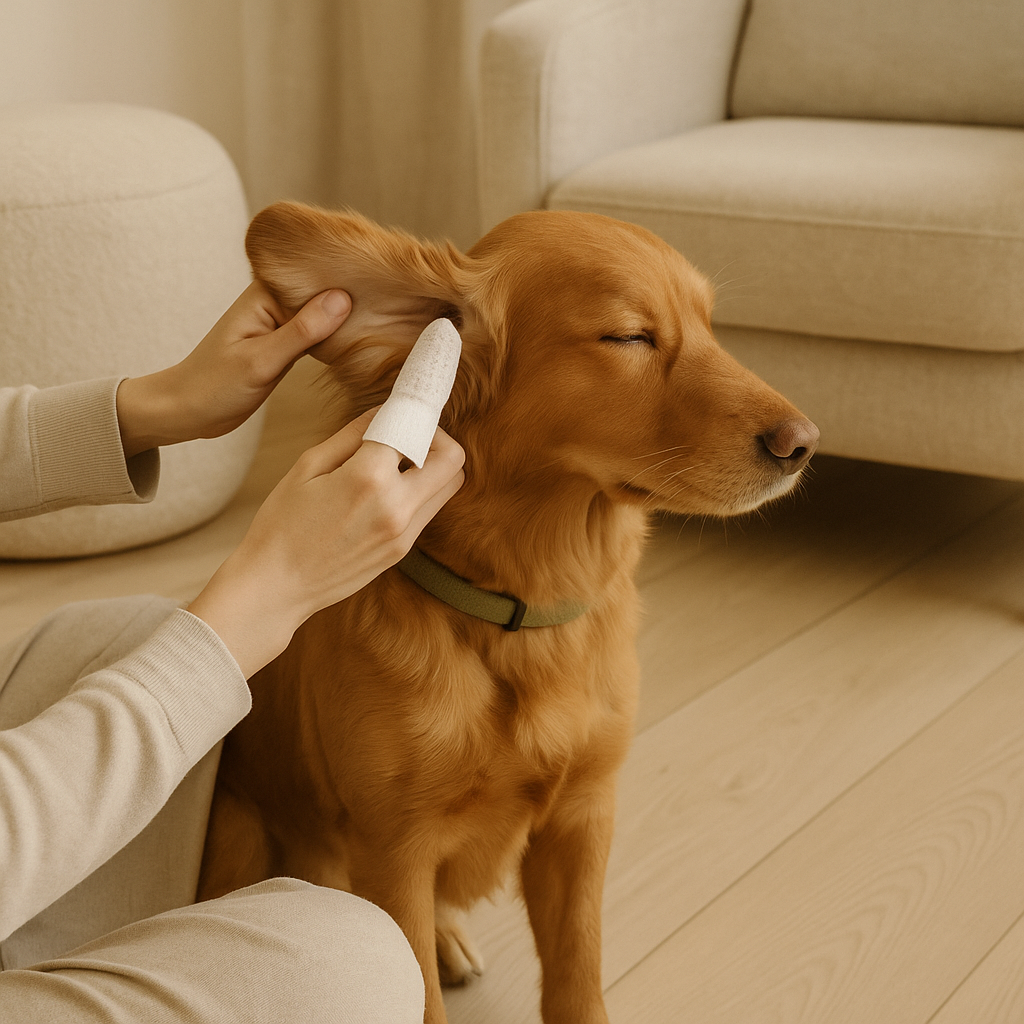 Reinigende Vingerdoekjes Oorreinigingsdoekjes Voor Honden & Katten Verwijdert Oorsmeer
