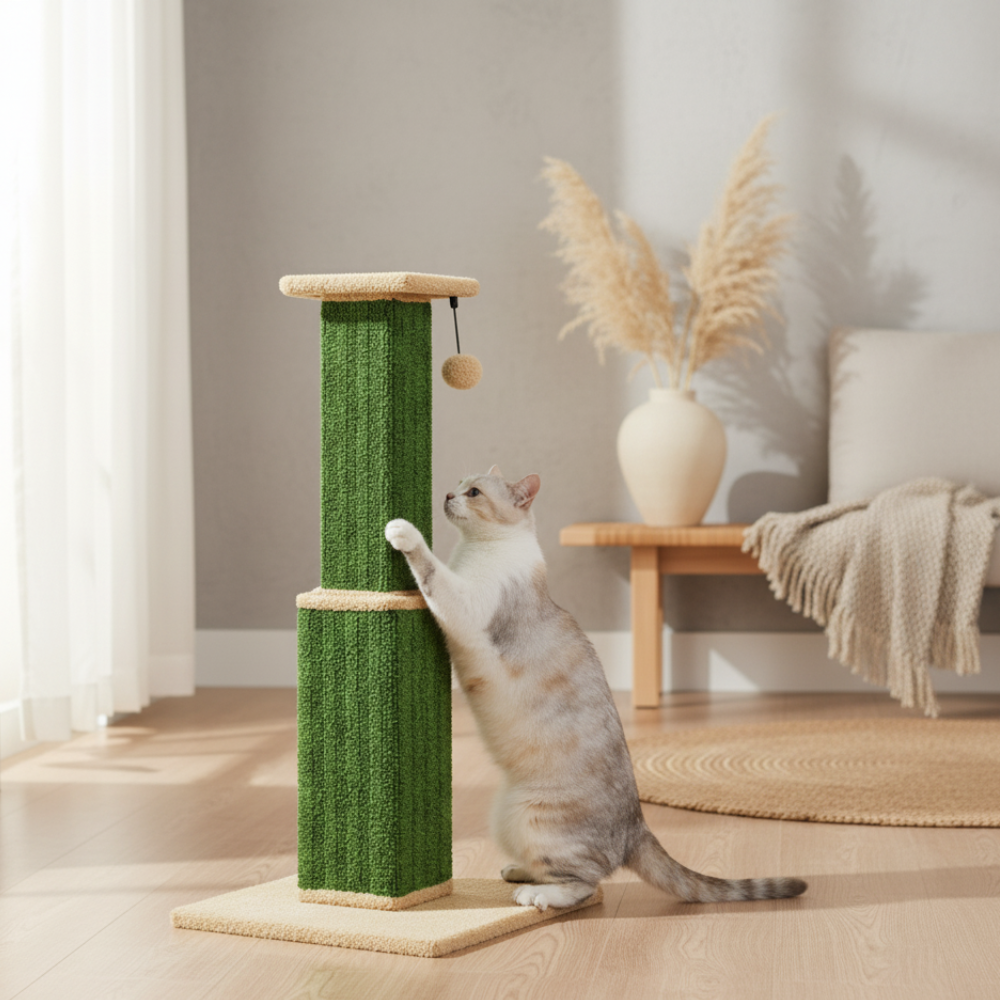 Grote Kattenkrabpaal | Krasvriendelijk Ontwerp