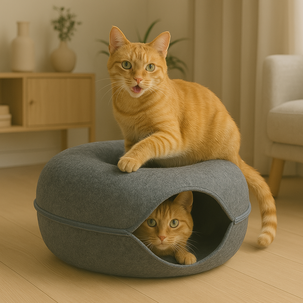 Kattenmand Interactieve Tunnel En Rustplaats