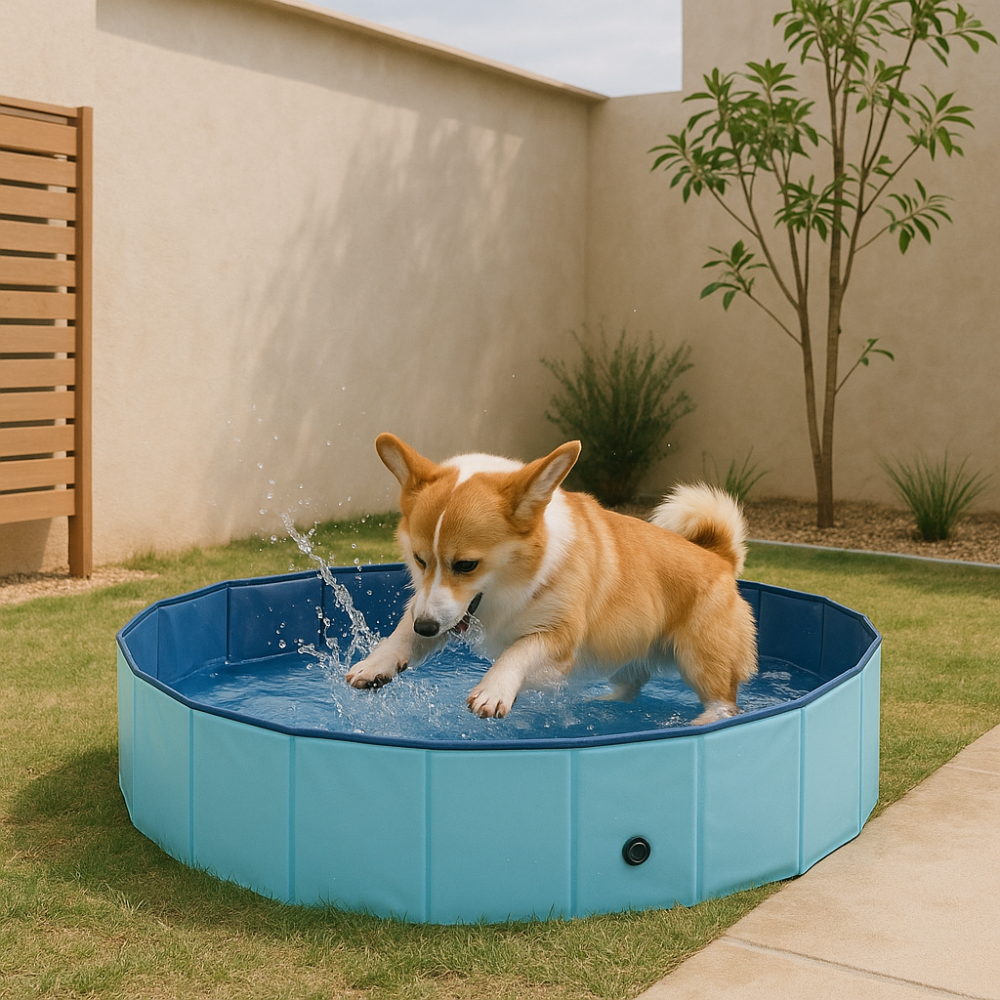 Hondenzwembad Opvouwbaar Duurzaam Hondenbadje Met Antislip Bodem