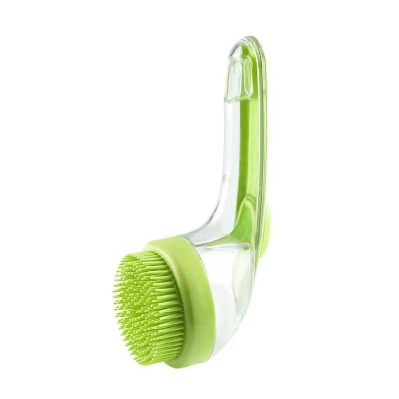 Wasborstel Met Ingebouwd Zeepreservoir Voor Honden & Katten