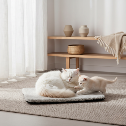 Zelfverwarmend Kattenbed | Anti-Slip & Wasbaar