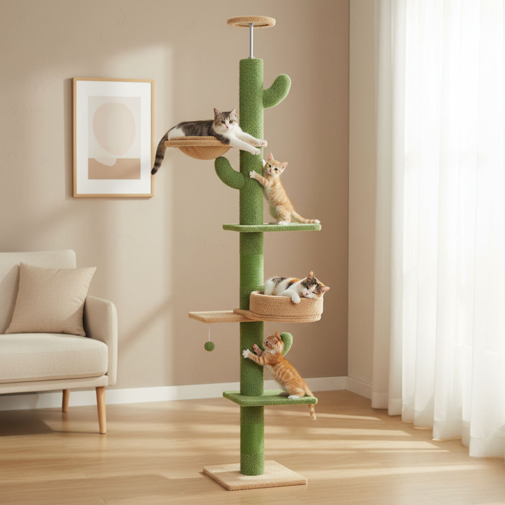 Kat Verstelbare Boom | Krabvriendelijk