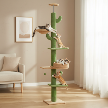 Kat Verstelbare Boom | Krabvriendelijk