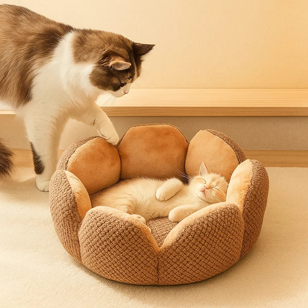 Katten Bloembed | Slaapplek